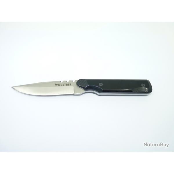 Couteau Wildsteer Baby Wild manche Micarta noir