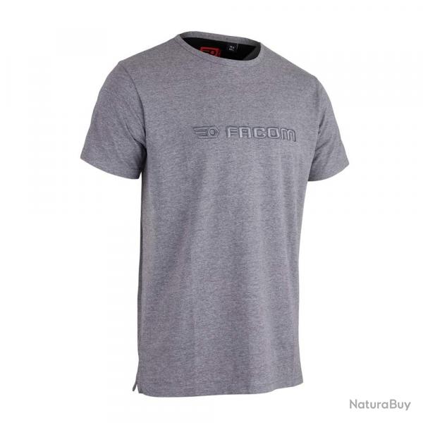 T-shirt Facom gris chin