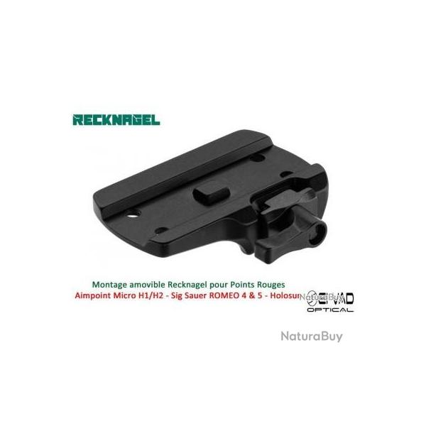 Montage Amovible ERA RECKNAGEL pour Rail de 22 mm - Aimpoint Micro H1/H2