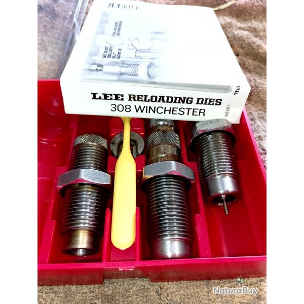 Jeu d'outils de rechargement lee 308w