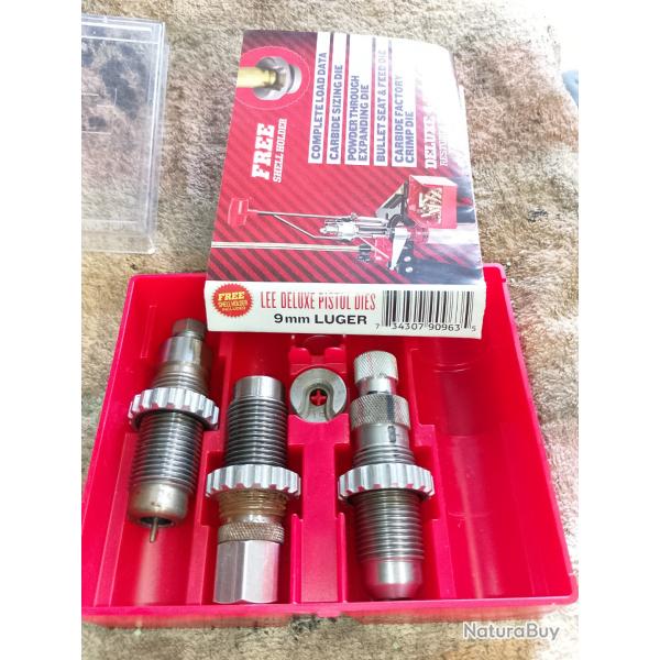 Jeu d'outils de rechargement lee 9x19