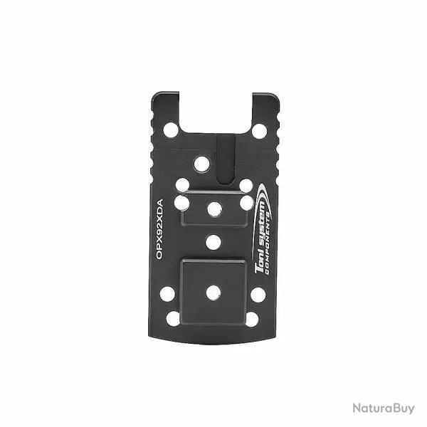TONI SYSTEM OPX92XD ALUMINIUM RED DOT MOUNT FOR BERETTA 92X DEFENSIVE (TYPE: A)