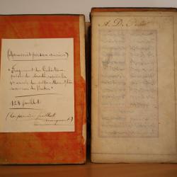Le Gulistan de Saadi - Manuscrit de poésie Persane