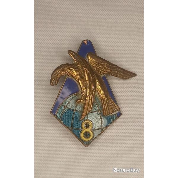 Insigne 8me Bataillon d'Infanterie TIEU DOAN Indochine