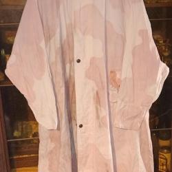 RARE Cape Anti-gaz British ARMY camo Pink désert 1943 SAS WW2