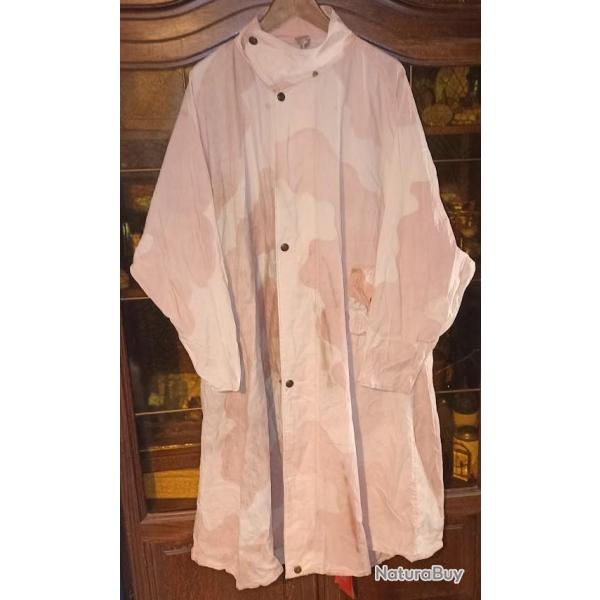 RARE Cape Anti-gaz British ARMY camo Pink dsert 1943 SAS WW2