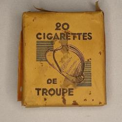 Paquet réglementaire cigarettes de Troupe 39/45 WW2