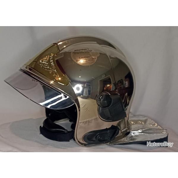 Casque Sapeur Pompier F1 GALLET MSA 2008 tat neuf