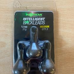 lot de 2 paquets de 3 Intelligent BACKLEADS 1.1 oz  31g