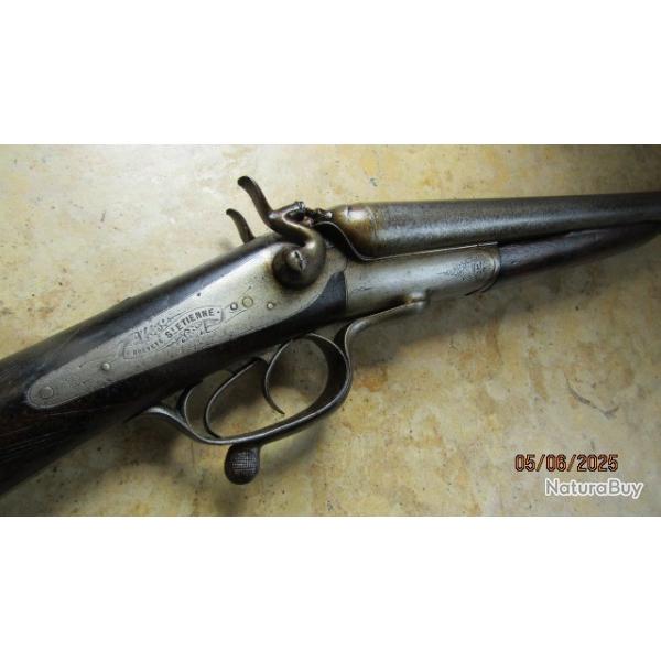 fusil chasse class D canon faux damas St Etienne cal 16 BE Marius Berger bvt St Etienne