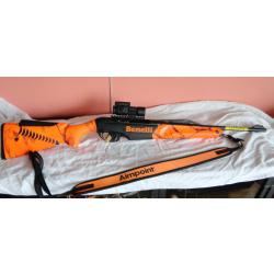 Semi-auto Benelli Argo E Battue Orange fluo  Cal. 30-06 47 cm avec point rouge Aimpoint Compc3 2 MOA