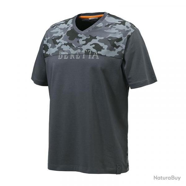 TEE SHIRT MANCHES COURTES HOMME BERETTA CAMO - CAMOU EBONY