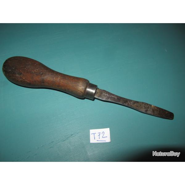 Tournevis ancien plat-(rep T72)