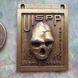 Rare ! insigne Nice 2016 Union internationale sciences pr&eacute;historiques et protohistoriques