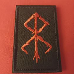 ÉCUSSON VIKING   PATCH BRODÉ SCRATCH VALKNUT VALHALLA VIKING 8/5 CM NORSE