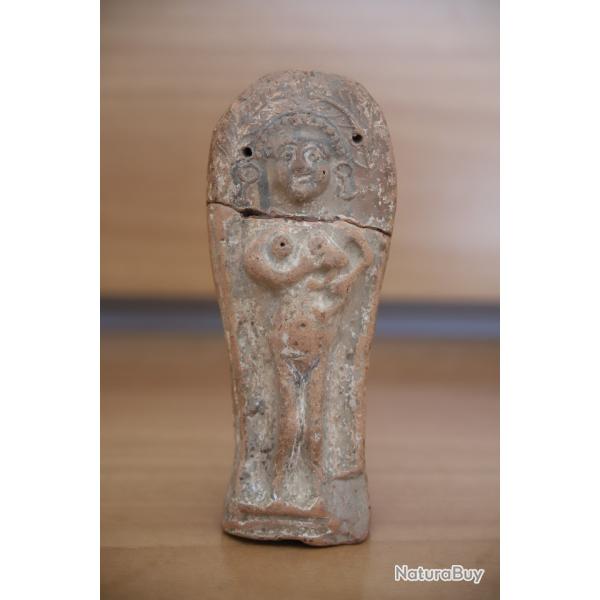 Reprsentation en terre cuite de la desse Astart - Egypte, fin de la priode Romaine