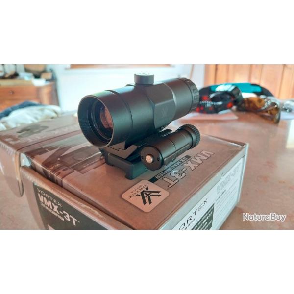 Vortex magnifier VMX-3T comme neuf permet de grossir un point rouge X3