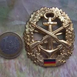 insigne de béret infanterie marine Allemande force de protection navale