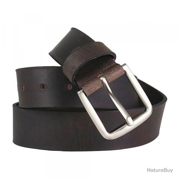 Ceinturon cuir 130cm marron