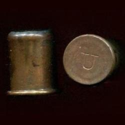 .44 Rim Fire Short à blanc - cartouche US peu courante -  marquage U - étui cuivre de 16.1 mm