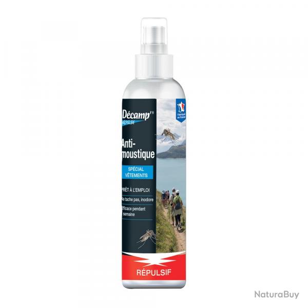 Spay anti-moustiques spcial vtements 125 ml