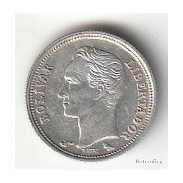 Pice de Monnaie Vnzula 25 centimos Argent 1960 Qualit