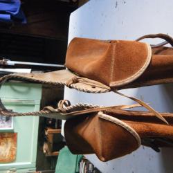 sacoches pour selle western