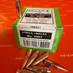 Ogives Sellier & Bellot 7.62X39 FMJ 123grs boite 100