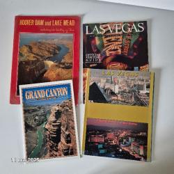 Lot 4 revues , livres des années 90, vintage sur le grand canyon, Las Vegas, Lake Mead  bref, 1 kg d