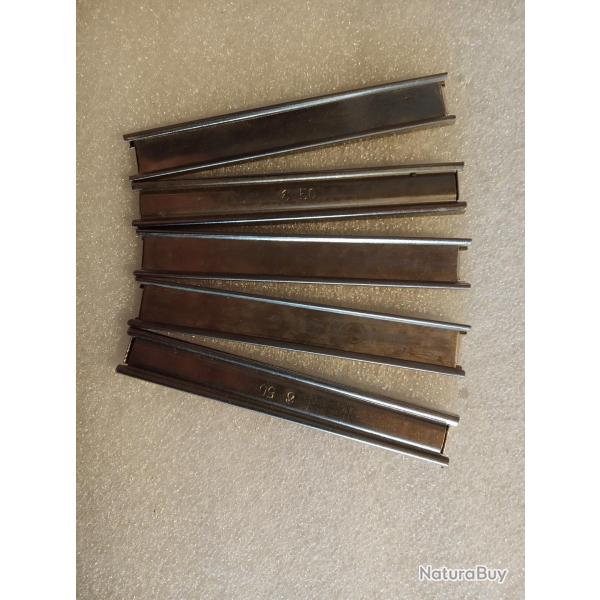 Lot 5 Lames clip chargeur Steyr 1912