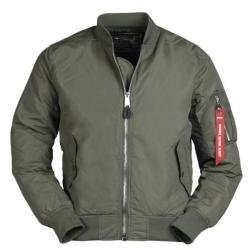 Veste Aviateur US Army MA1 Été - Vert Armée 2XL
