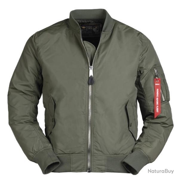 Veste Aviateur US Army MA1 t - Vert Arme M