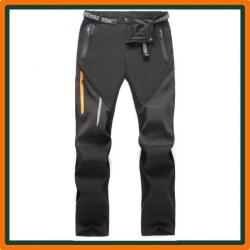 Pantalon de randonnée imperméable - Noir - Pantalon de Chasse Taille S, M, L, XL, 2XL