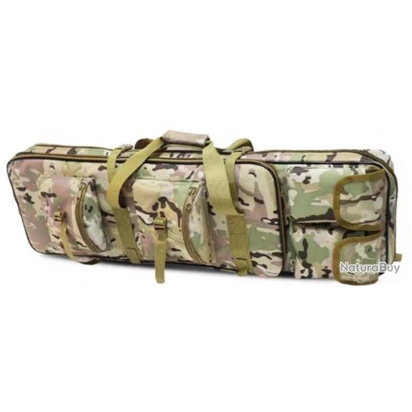 A NE PAS RATER ! SAC PORTE FUSIL REMBOURRE 1150X300 / PORT TYPE SAC A DOS TISSUS OXFORD CRYPTE 600D