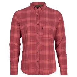 Chemise de Randonnée à Manches Longues Pinewood Abisko Femme Rose