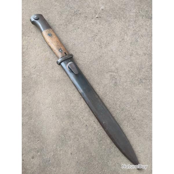 Baonnette tardive pour Mauser 98k K98 modle Sg84/98 code 44pyy