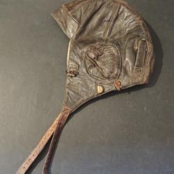 Bonnet de vol de Pilote allemand Luftwaffe Siemens WW2