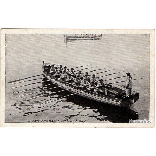 CPA - Marine Militaire -LA VIE DU MARIN DPART CANOTS-MAJORS - N1620