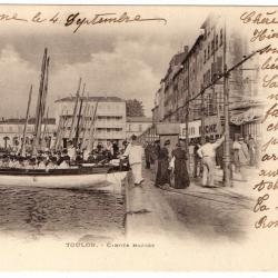 CPA - Marine Militaire - TOULON CANOTS MOBILES - N°1669