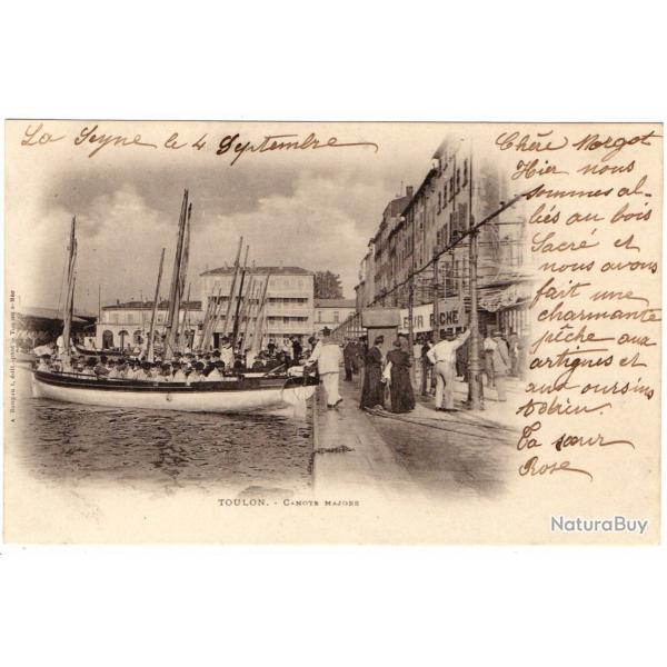 CPA - Marine Militaire - TOULON CANOTS MOBILES - N1669