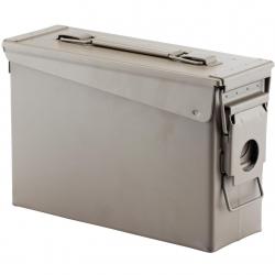 CAISSE A MUNITIONS METAL CAL.30 27X13X18 CM TAN