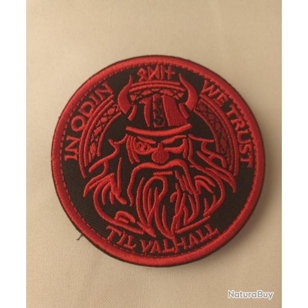 PATCH CUSSON BROD SCRATCH VELCRO VALHALLA VIKING 8CM