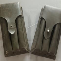 Lot de 2 Pochettes - porte chargeurs uzi 9mm