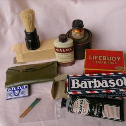 WW2 US LOT 9 ÉLÉMENTS D'HYGIÈNE/DIVERS DU SOLDAT MILITAIRE AMÉRICAIN ( 39-45 ) LOT 6