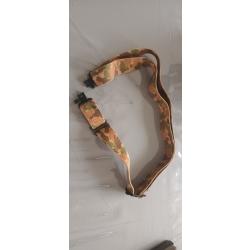 Sangle camouflage- 2 points AK47  ou autre n4 avec attaches rapides