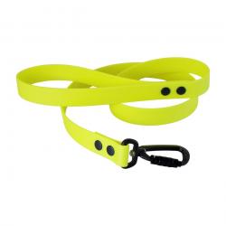 Laisse BIO-BETA Twist-Lock 25 mm jaune fluo