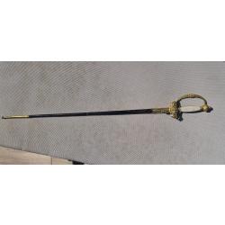 Épée originale de fonctionnaire France lame Coulaux Kigenthal de chez Jules Maria très bon état