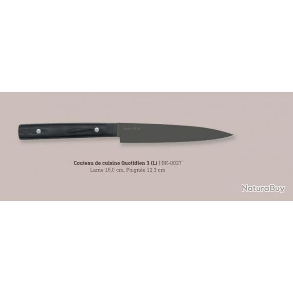 Michel Bras Kai BK-0027 Couteau universel Quotidien No.3 Lame de 15 cm