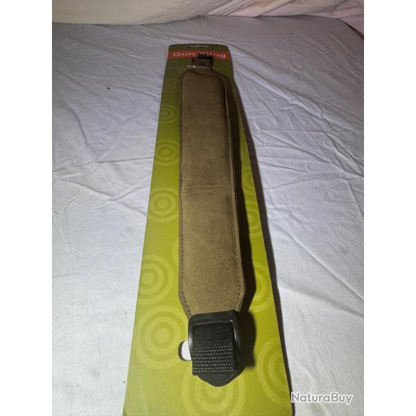 Bretelle de fusil/carabine neuve en sudine avec attaches rapides