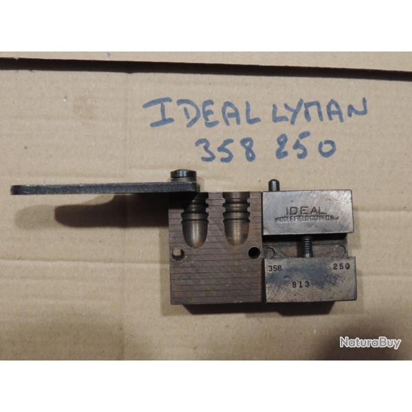 Moule ogives IDEAL LYMAN 358 250 RN 2 cavits